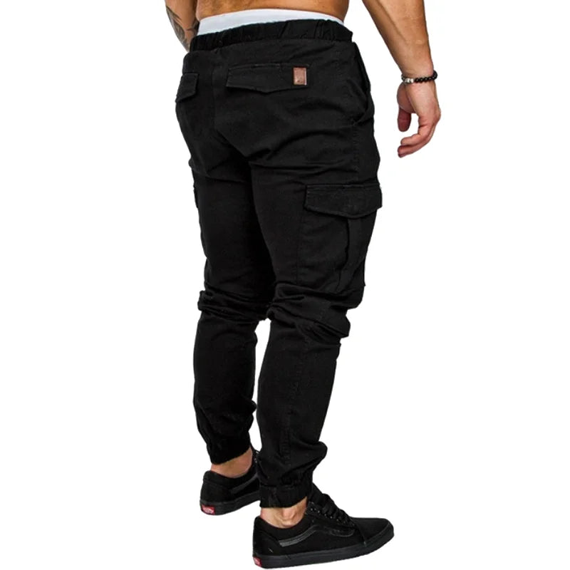 Men's Fitness Custom Your Logo Training Sports Pants Jogger Men's Fashion Casual Feet Sports Pants Bottoms Sportswear