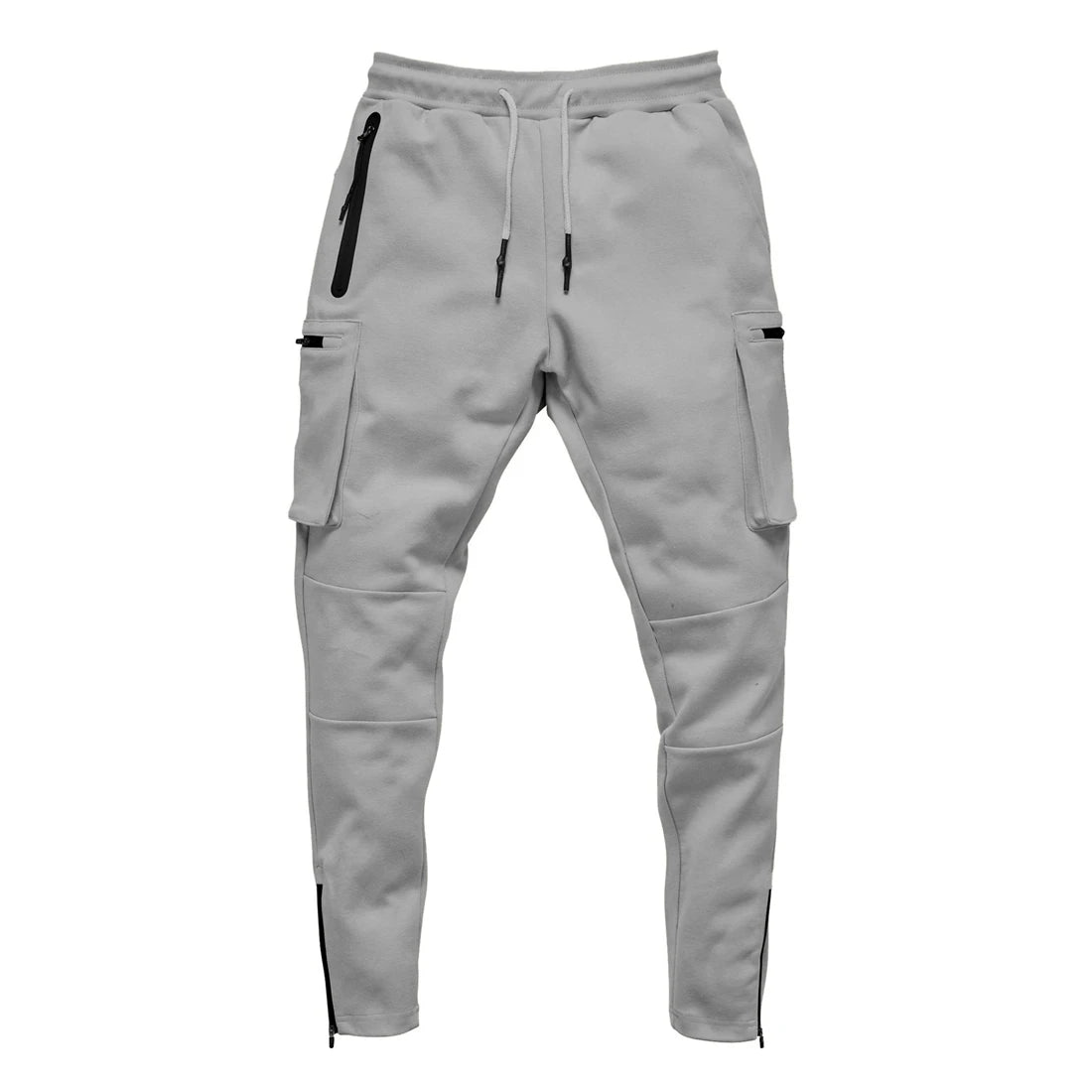 Mens Fitness Leggings Running Jogging Green Pants Joggers Streetwear Multi-pocket Trousers Sport Training Bottoms Sweatpants