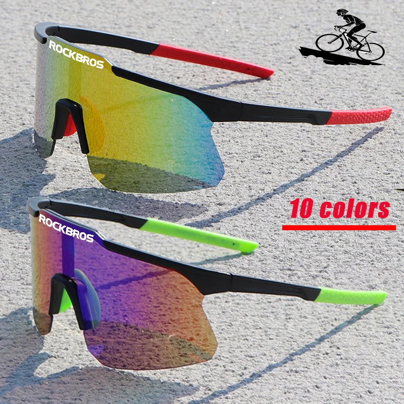 cycling ROCKBROS sunglasses Women Men Sports Glasses UV400 Riding Eyewear Mountain Bike Road Bicycle Outdoor Lenses