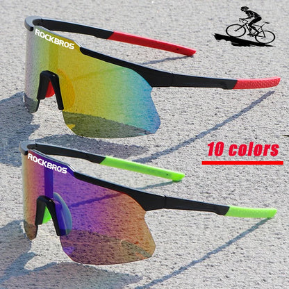 cycling ROCKBROS sunglasses Women Men Sports Glasses UV400 Riding Eyewear Mountain Bike Road Bicycle Outdoor Lenses