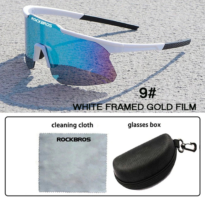 cycling ROCKBROS sunglasses Women Men Sports Glasses UV400 Riding Eyewear Mountain Bike Road Bicycle Outdoor Lenses