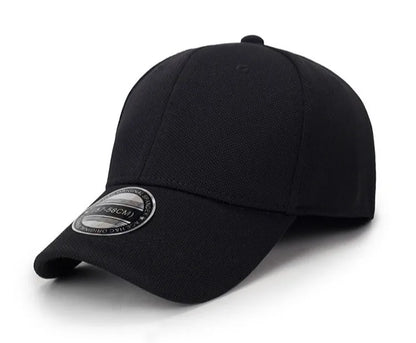 COKK Baseball Cap Men Snapback Hats Fitted Closed Full Cap Women Gorras Bone Male Trucker Hat Casquette Outdoor Black