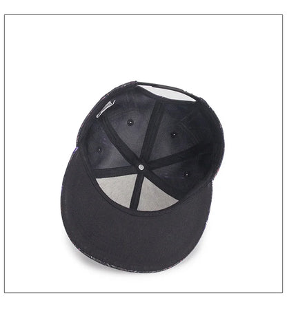 Fashion Summer Baseball Cap For Men Women Hip Hop Hat Sport Skateboard Flat peaked Hat Bone Snapback Caps Casquette homme