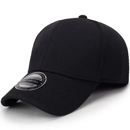 COKK Baseball Cap Men Snapback Hats Fitted Closed Full Cap Women Gorras Bone Male Trucker Hat Casquette Outdoor Black