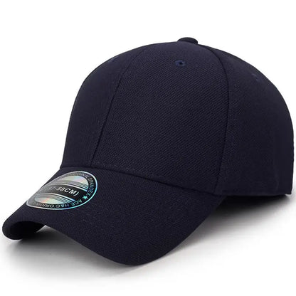 COKK Baseball Cap Men Snapback Hats Fitted Closed Full Cap Women Gorras Bone Male Trucker Hat Casquette Outdoor Black