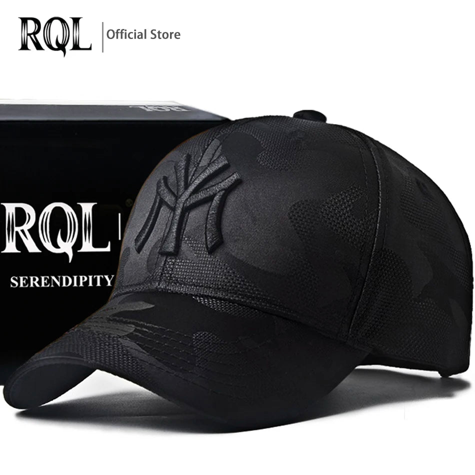 Low Profile Camouflage Embroidered Hip Hop Sun Hat