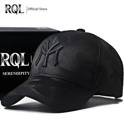 Low Profile Camouflage Embroidered Hip Hop Sun Hat