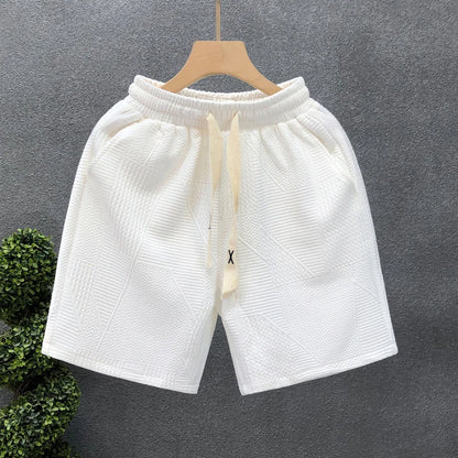 Gmiixder Minimalist Dark Patterned Shorts Men's Clothing Popular Summer Half Sweatpants 2023 New Trend for Men's Casual Shorts