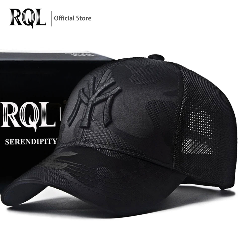 Low Profile Camouflage Embroidered Hip Hop Sun Hat