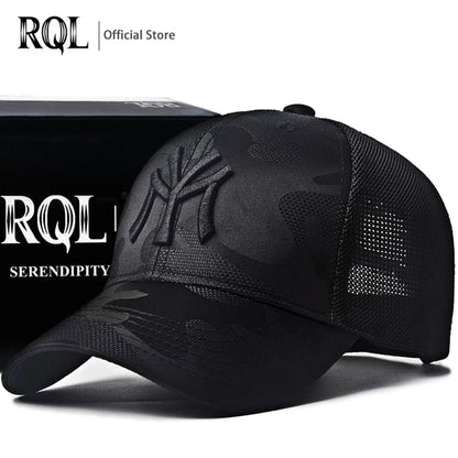 Low Profile Camouflage Embroidered Hip Hop Sun Hat