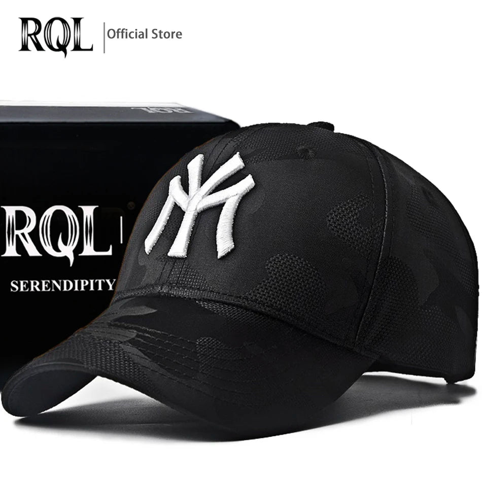 Low Profile Camouflage Embroidered Hip Hop Sun Hat