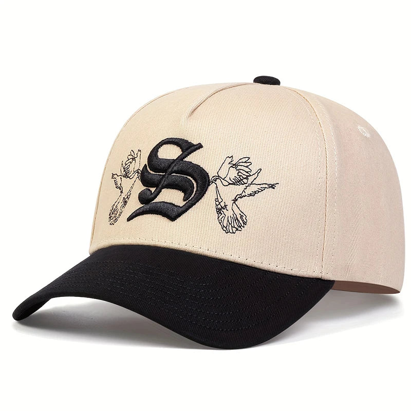 Fashion S Letter Embroidery Baseball Cap Cotton Snapback Hat Unisex Hip Hop Trucker Caps Men Women Outdoor sun Hats Gorras
