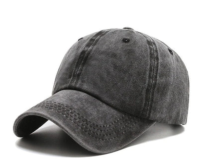 Four Seasons New Men's Bare Plate Washed Baseball Cap Outdoor Naked Travel Sunshade Sunscreen Hat Korean Street Trendy Hat
