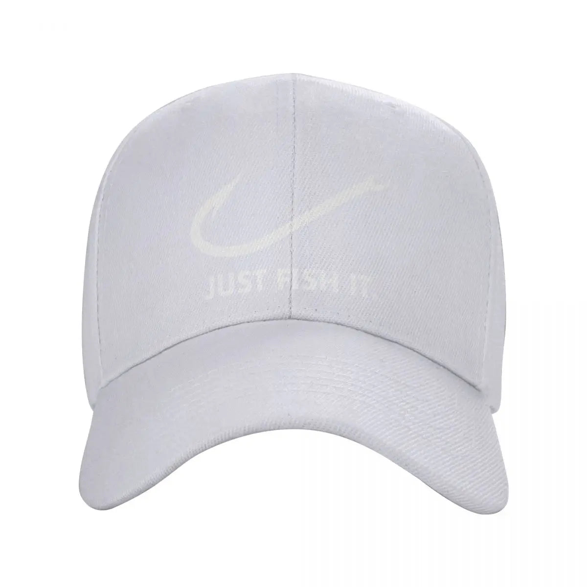 Classic Just Fish It Baseball Cap Breathable Fisherman Hat