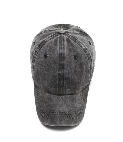 Four Seasons New Men's Bare Plate Washed Baseball Cap Outdoor Naked Travel Sunshade Sunscreen Hat Korean Street Trendy Hat