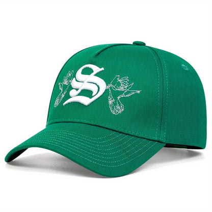 Fashion S Letter Embroidery Baseball Cap Cotton Snapback Hat Unisex Hip Hop Trucker Caps Men Women Outdoor sun Hats Gorras