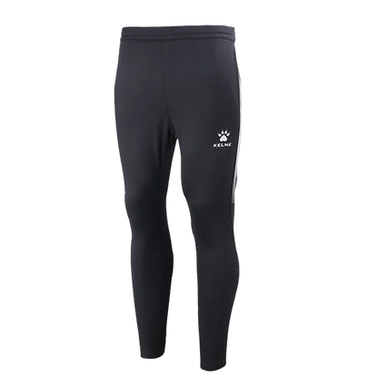 KELME football training pants men fall and winter running workout exercise pants breathable fleece lined skinny pants