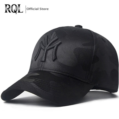 Low Profile Camouflage Embroidered Hip Hop Sun Hat