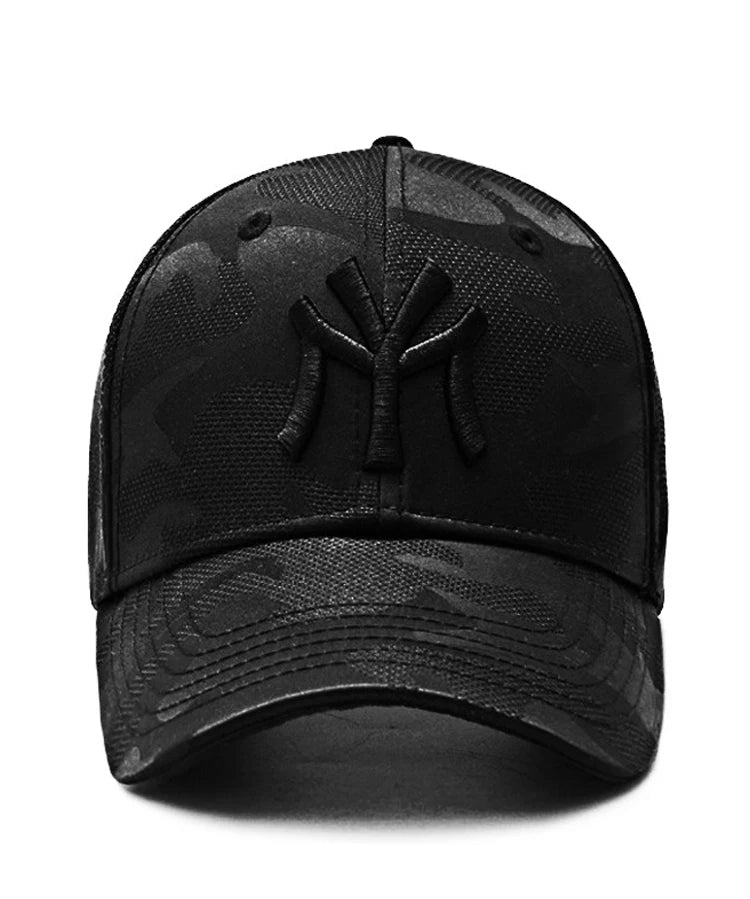 Low Profile Camouflage Embroidered Hip Hop Sun Hat