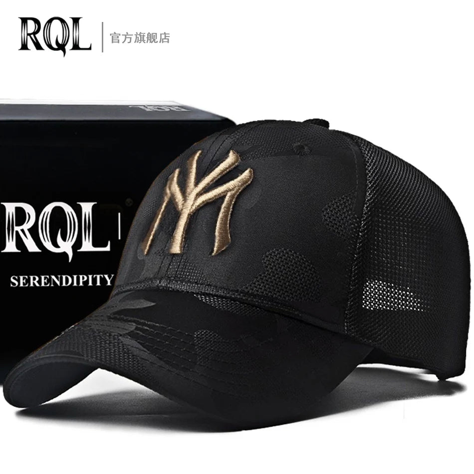 Low Profile Camouflage Embroidered Hip Hop Sun Hat