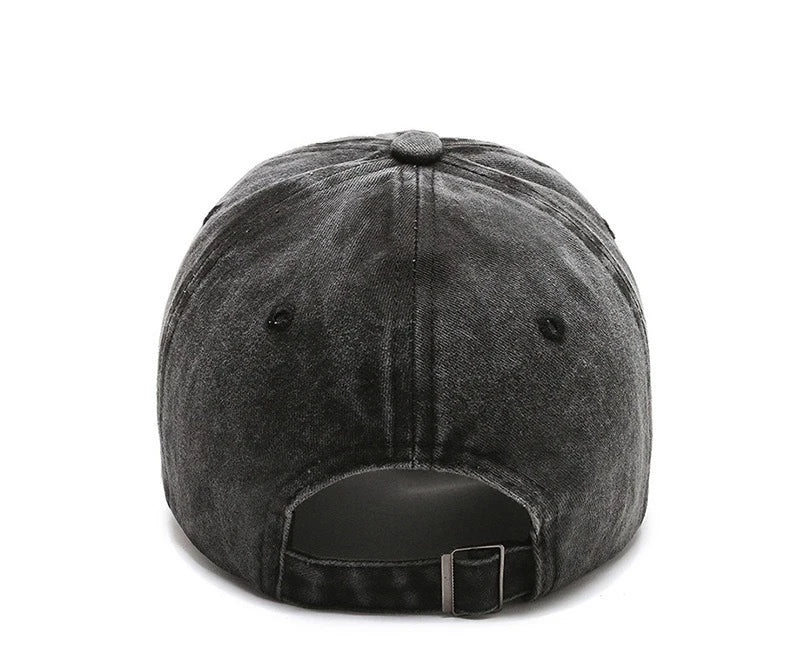 Four Seasons New Men's Bare Plate Washed Baseball Cap Outdoor Naked Travel Sunshade Sunscreen Hat Korean Street Trendy Hat