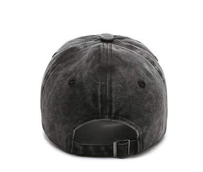 Four Seasons New Men's Bare Plate Washed Baseball Cap Outdoor Naked Travel Sunshade Sunscreen Hat Korean Street Trendy Hat
