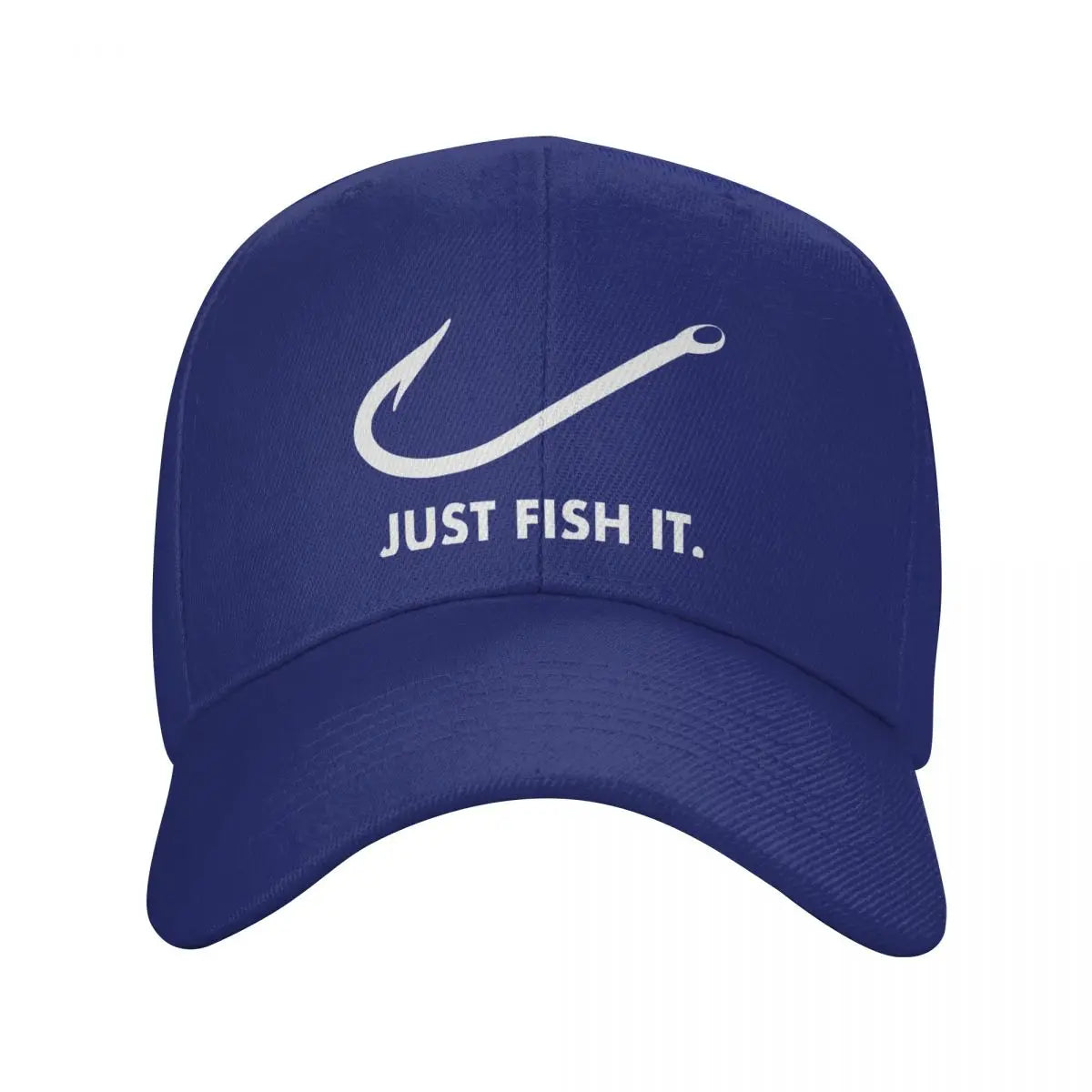 Classic Just Fish It Baseball Cap Breathable Fisherman Hat