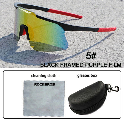 cycling ROCKBROS sunglasses Women Men Sports Glasses UV400 Riding Eyewear Mountain Bike Road Bicycle Outdoor Lenses