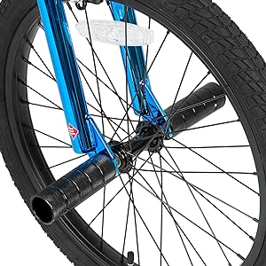 JOYSTAR 20 Inch Kids BMX Bike for Boys Girls Ages 7-12 Years, 20" Kids Bikes for Beginner,Dual Hand Brakes, 2 Pegs,