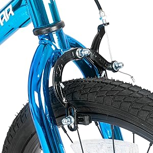 JOYSTAR 20 Inch Kids BMX Bike for Boys Girls Ages 7-12 Years, 20" Kids Bikes for Beginner,Dual Hand Brakes, 2 Pegs,
