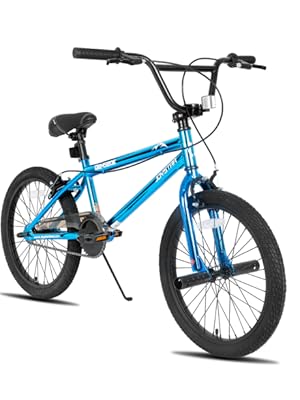 JOYSTAR 20 Inch Kids BMX Bike for Boys Girls Ages 7-12 Years, 20" Kids Bikes for Beginner,Dual Hand Brakes, 2 Pegs,