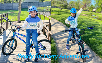 JOYSTAR 20 Inch Kids BMX Bike for Boys Girls Ages 7-12 Years, 20" Kids Bikes for Beginner,Dual Hand Brakes, 2 Pegs,